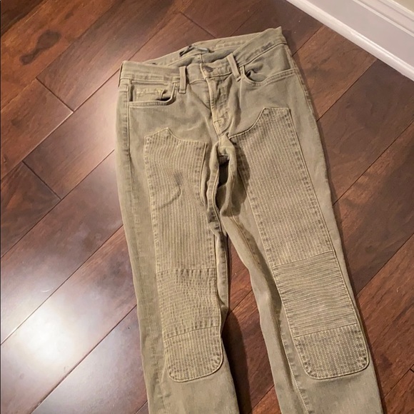 JBrand Green Patterned Jeans - Picture 4 of 6